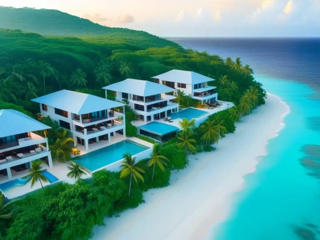 Inversión inmobiliaria en el Caribe: villas de lujo frente al mar Inversión inmobiliaria Caribe para principiantes: Villas de lujo en playas de arena blanca, aguas turquesas y palmeras exuberantes