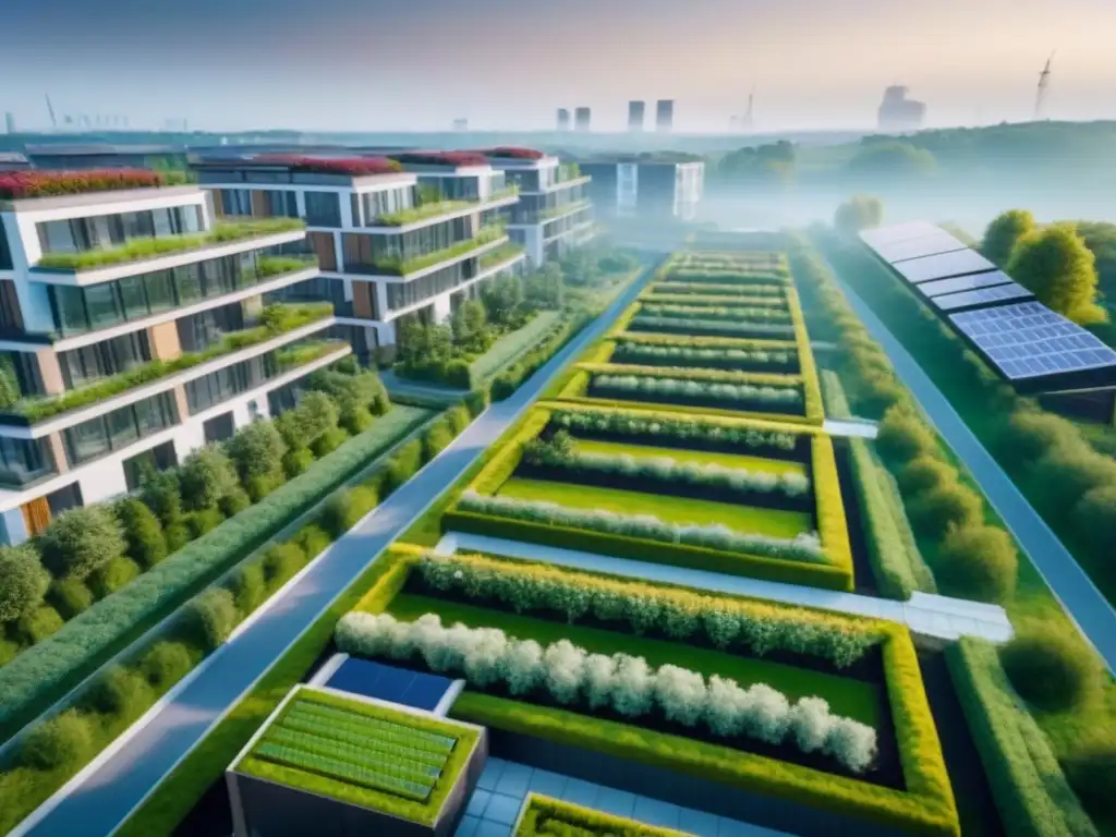 Desarrollo inmobiliario sostenible en Europa del Este Inversión inmobiliaria sostenible en Europa del Este: Comunidad diversa disfrutando de actividades ecoamigables en un desarrollo moderno y verde