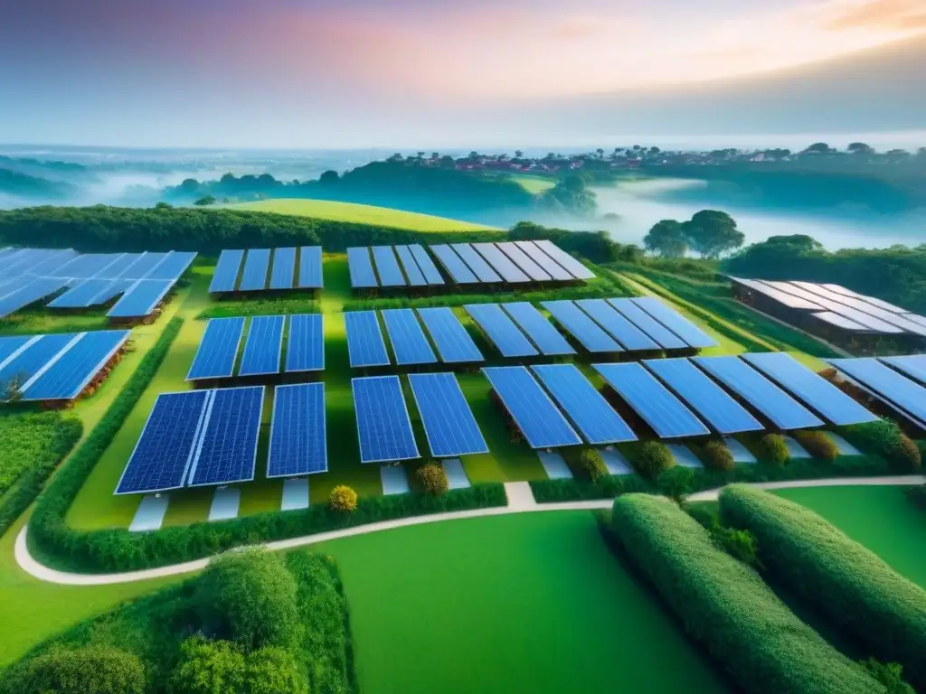 Ecovecindario sostenible en armonía con la naturaleza Inversión inmobiliaria sostenible: comunidad ecofriendly en armonía con la naturaleza