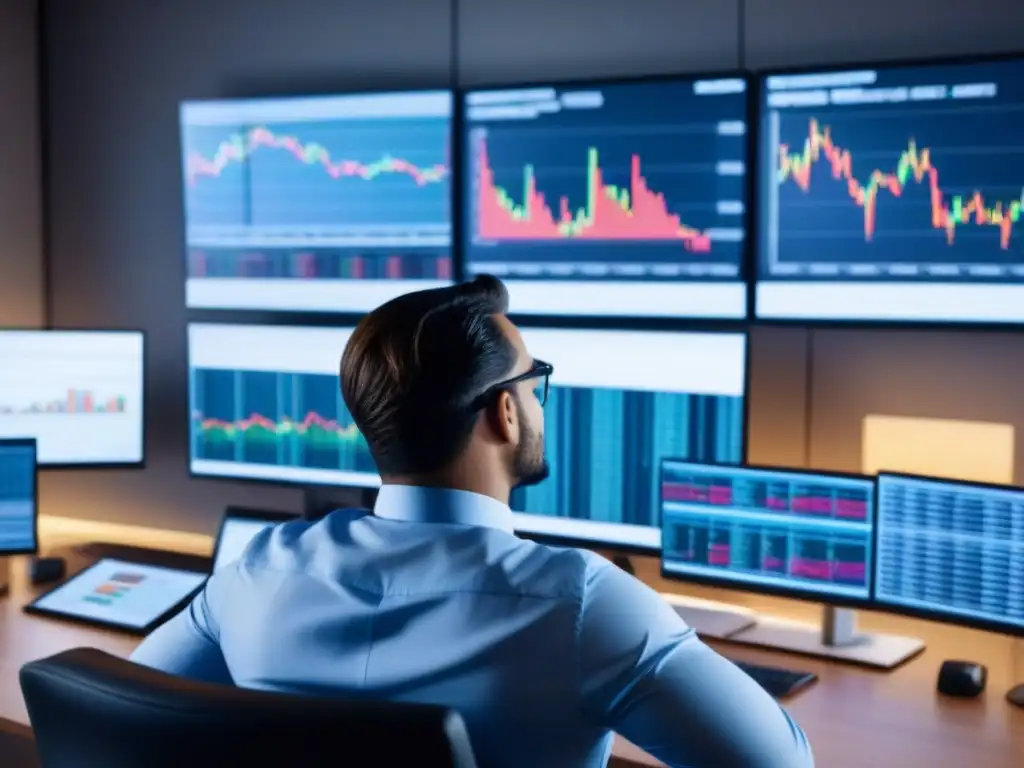 Inversiones en REITs durante crisis: Grupo diverso de inversores analizando mercados financieros en oficina moderna