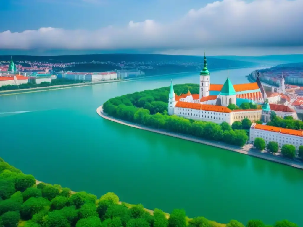 Bratislava: historia y modernidad junto al Danubio Inversiones inmobiliarias en Eslovaquia: la fusión de arquitectura histórica y rascacielos modernos en Bratislava, junto al río Danubio