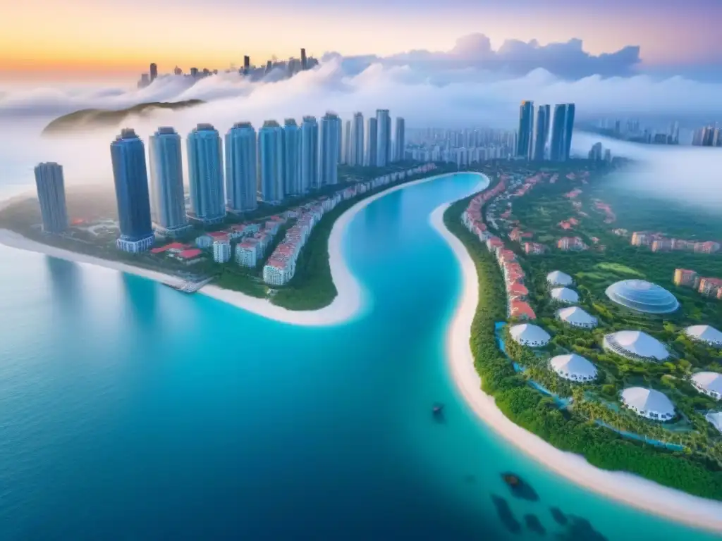 Inversiones inmobiliarias globales: diversidad y potencial Inversiones inmobiliarias internacionales: diversificación con propiedades modernas, playas lujosas, villas europeas y retiros tropicales