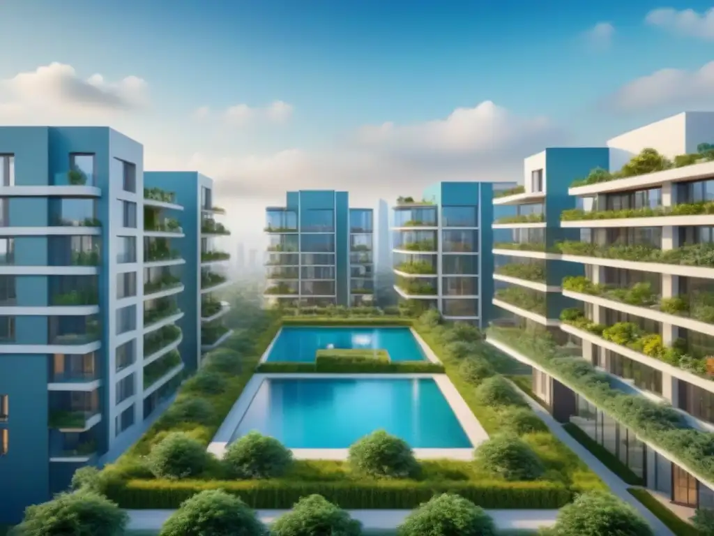 Hogares del Futuro: Desarrollo Residencial Integrado Inversiones inmobiliarias internacionales integradas: Una visión futurista de lujo, innovación y sostenibilidad en un desarrollo residencial integrado