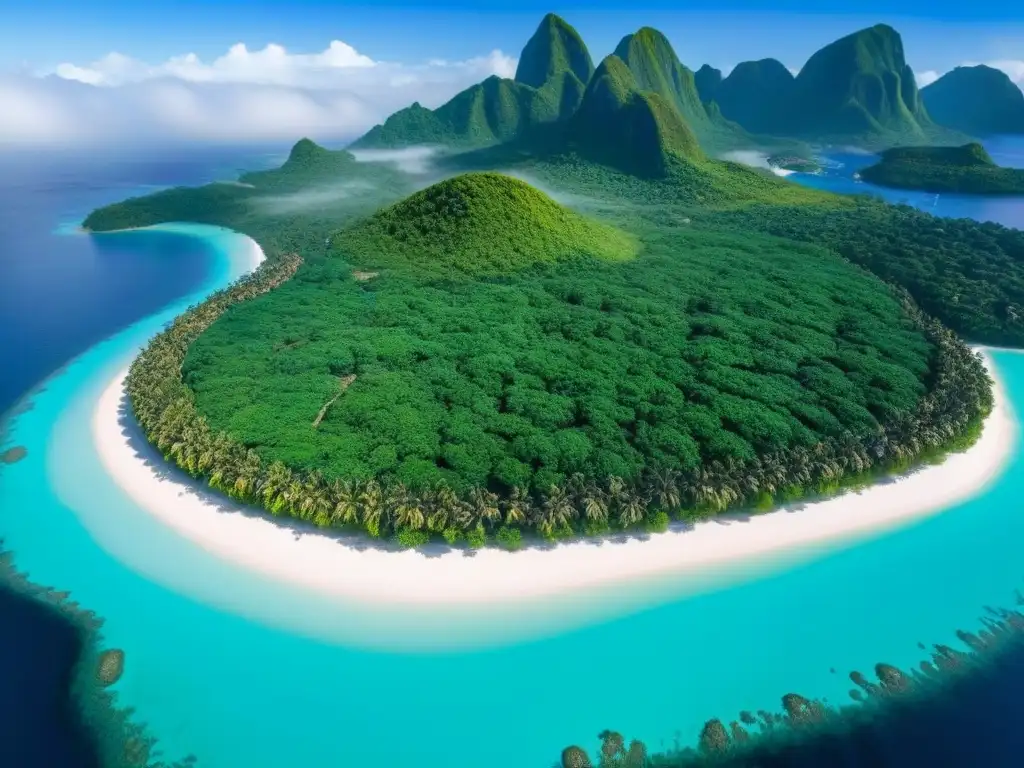 Inversión inmobiliaria: Isla privada tropical en realidad virtual Inversiones inmobiliarias internacionales en islas: plataforma digital y realidad virtual para explorar isla tropical exclusiva