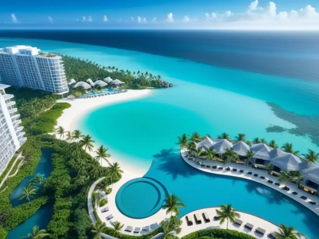 Resort de lujo frente al mar: inversión exclusiva en paraíso tropical Inversiones inmobiliarias internacionales de lujo en exclusivo resort frente al mar con playas de arena blanca y aguas turquesas