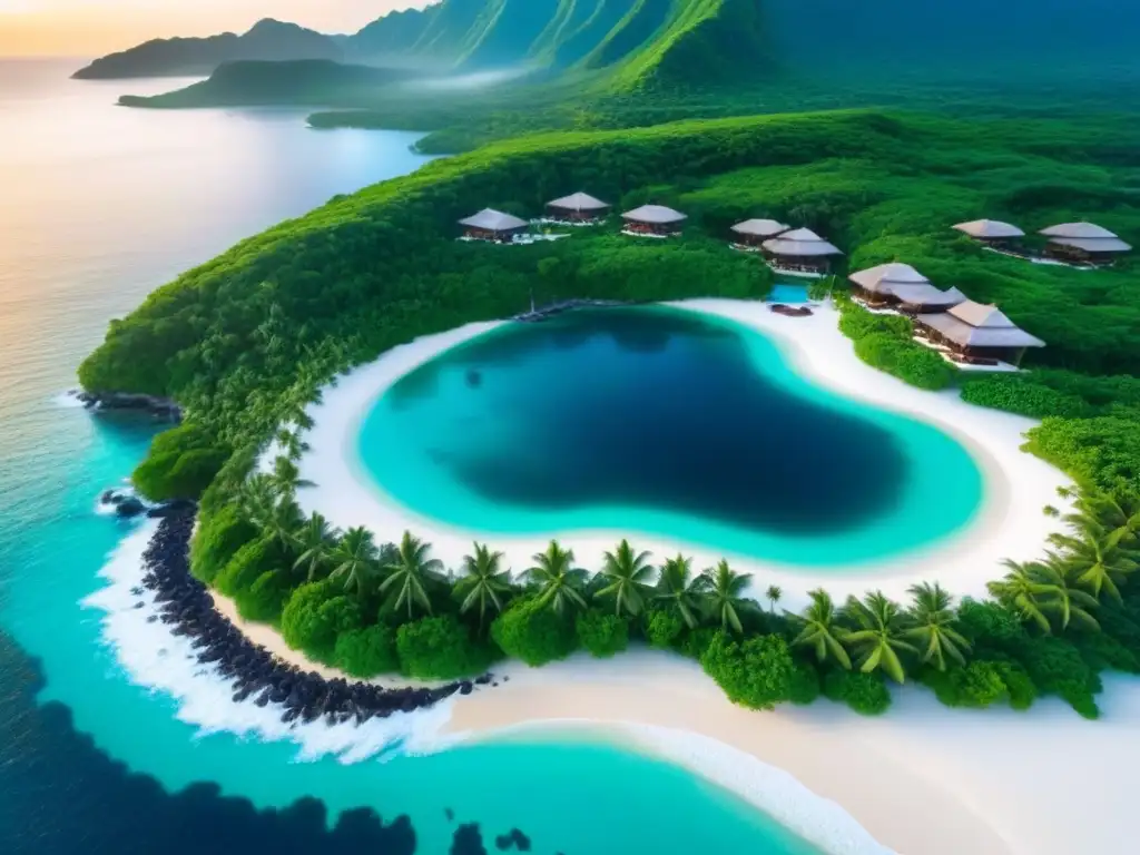 Paraíso privado de lujo: isla exclusiva con villas y aguas cristalinas Inversiones inmobiliarias en islas privadas: Exclusivo paraíso con villas de lujo, playa de arena blanca y aguas turquesas