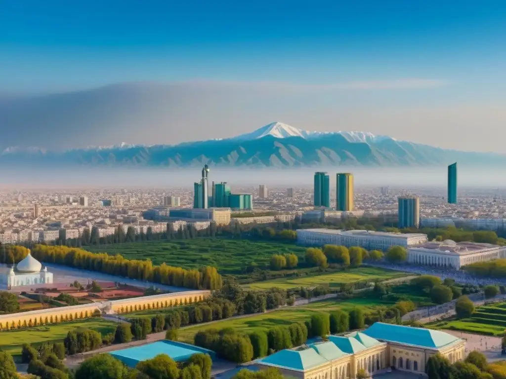 Skyline de Tashkent: Tradición y modernidad en Uzbekistán Inversiones inmobiliarias en Uzbekistán: La mezcla de modernidad y tradición capturada en el skyline de Tashkent