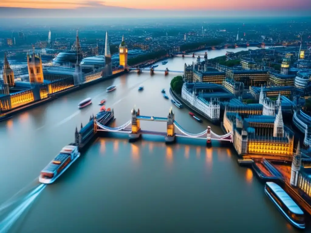London: skyline moderno junto a monumentos históricos Inversiones inmobiliarias postBrexit: Londres combina modernidad y tradición en su icónica panorámica