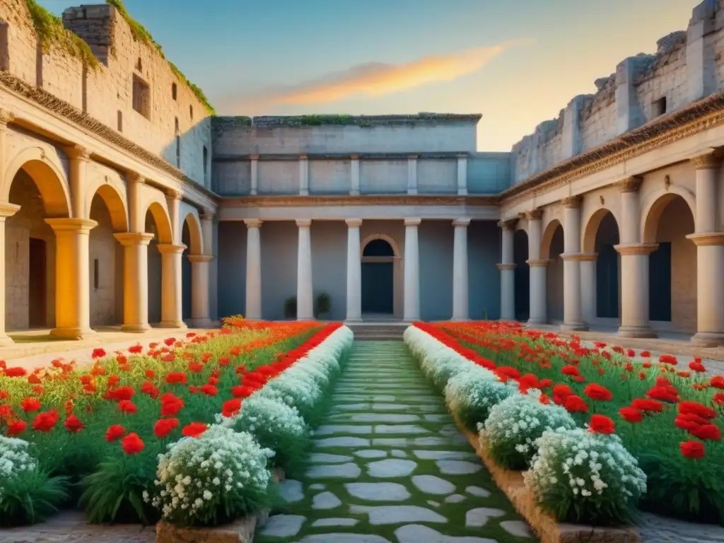 Arquitectura contemporánea en ruinas históricas: fusión armónica Inversiones inmobiliarias en sitios históricos: Fusión arquitectónica entre pasado y presente en un escenario innovador y armonioso