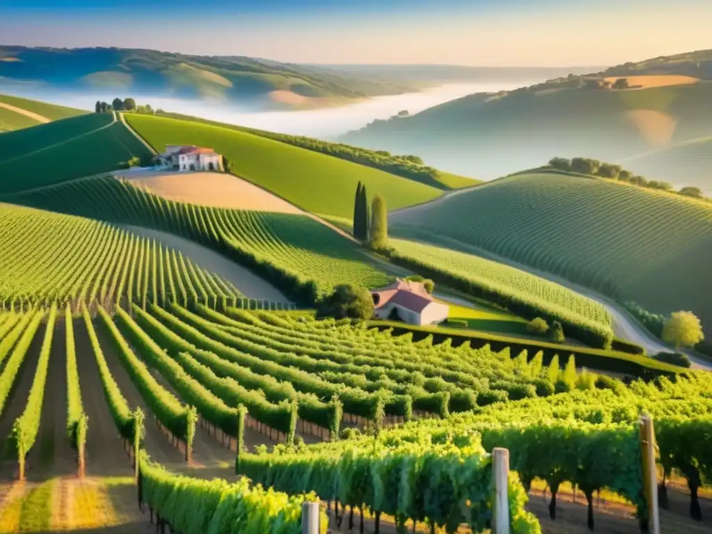Viñedo de lujo: degustación exclusiva en moderna bodega Inversiones internacionales en bodegas: Espléndido viñedo con moderna bodega y elegante degustación de vinos en paisaje idílico