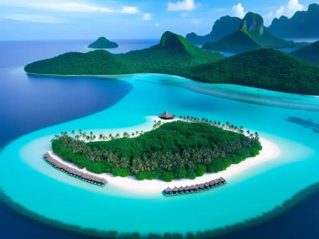 Inversiones en islas privadas internacionales: Exclusivo resort de lujo en Asia, aguas turquesas y playas de ensueño