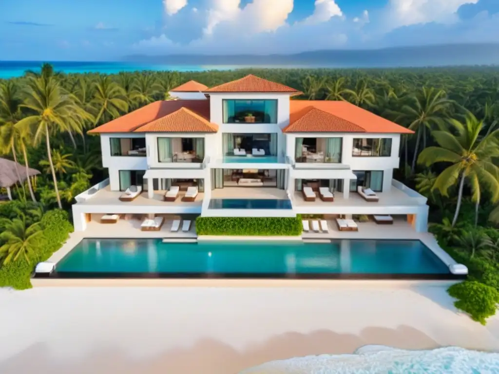 Propiedad de lujo frente al mar: inversión exclusiva en paraíso Inversiones en Propiedades Vacacionales Internacionales: Un paraíso lujoso con moderna arquitectura, piscina infinita y vista al océano