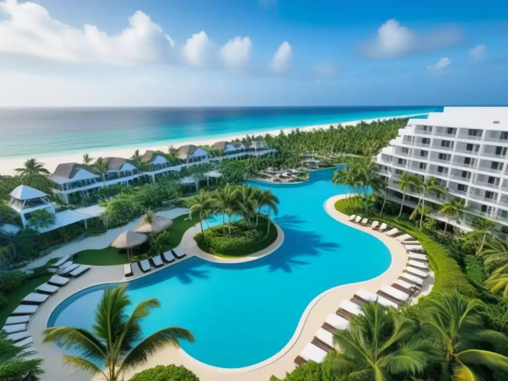 Resort de lujo en medio de la exuberante naturaleza tropical Inversiones en tiempo compartido internacional: Resort de lujo entre exuberante vegetación tropical, piscinas relucientes y vistas al mar