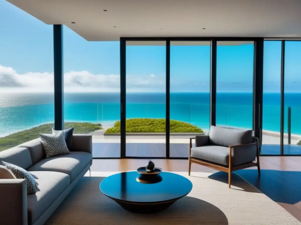 Residencia de lujo frente al mar: Penthouse moderno y elegante Inversionista exitoso mercado tiempo compartido disfruta lujo en penthouse frente al mar