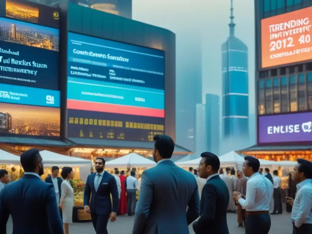 Inversionistas globales mercado inmobiliario: Fusión de modernidad y tradición en un ajetreado paisaje urbano emergente