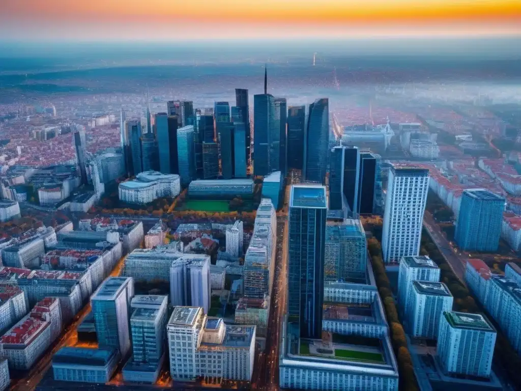 Contraste urbano: Evolución del paisaje inmobiliario en Europa del Este Inversionistas inmobiliarios Europa del Este: contraste entre modernidad y tradición en dinámica ciudad europea