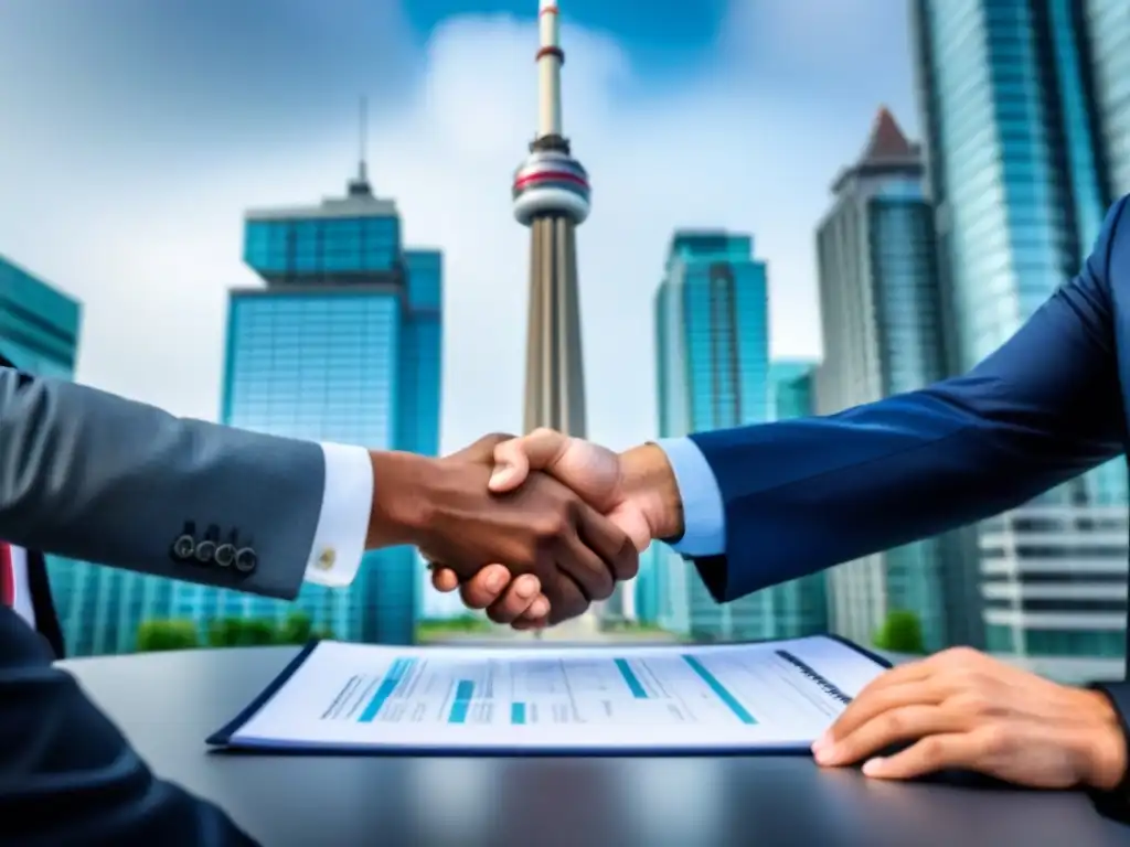 Inversores globales en Toronto: negocios y éxito inmobiliario Inversionistas mercado inmobiliario Canadá firman acuerdo en Toronto