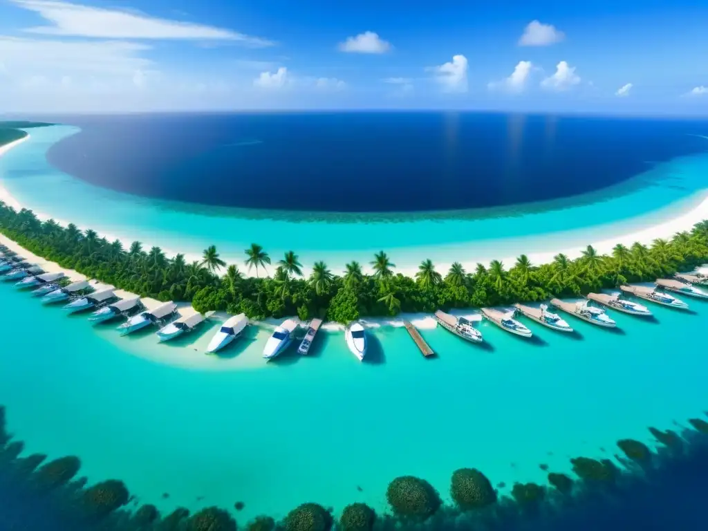 Paraíso exclusivo: isla privada de lujo y exclusividad Una isla privada de ensueño con villas lujosas y aguas turquesas, ideal para due diligence inversiones islas privadas