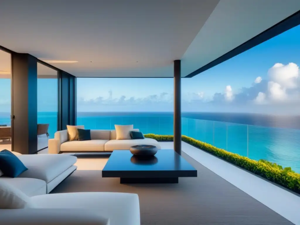 Lujosa propiedad vacacional con vista al mar y diseño contemporáneo Una lujosa propiedad vacacional con vista al mar y diseño contemporáneo