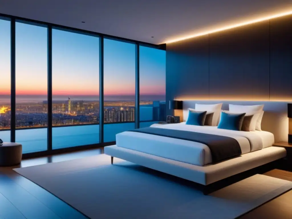 Lujo y tecnología: Penthouse ultramoderno con domótica de vanguardia Un lujoso ático con domótica de vanguardia