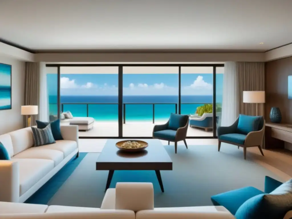 Propiedad de lujo en la playa: diseño contemporáneo y confort Un lujoso tiempo compartido renovado con diseño contemporáneo y elegante, estrategias renovación tiempo compartido