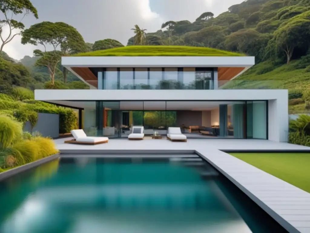 Mansión sostenible de lujo en armonía con la naturaleza Una mansión sostenible en armonía con la naturaleza, ideal para el mercado inmobiliario