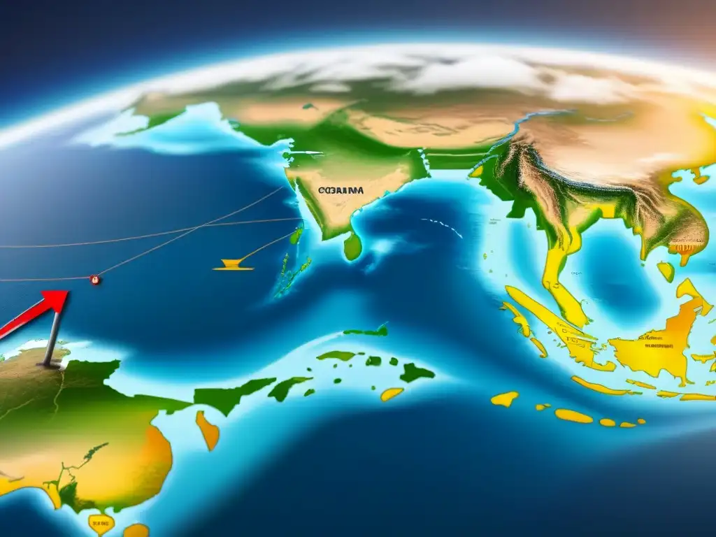Mapa dinámico: Tasas de interés en bienes raíces en Asia Mapa digital detallado de tasas de interés inmobiliarias en Asia