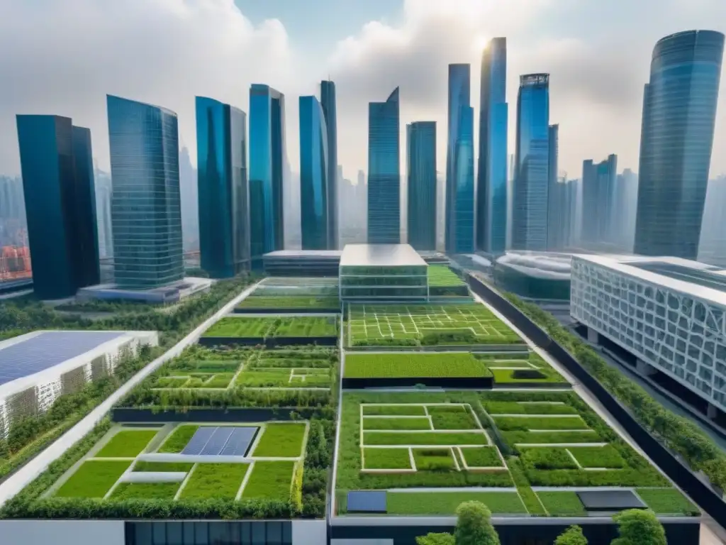 Cityscape ecoamigable: arquitectura verde y sostenible Bioconstrucción y materiales naturales en el mercado inmobiliario urbano: arquitectura verde y sostenible
