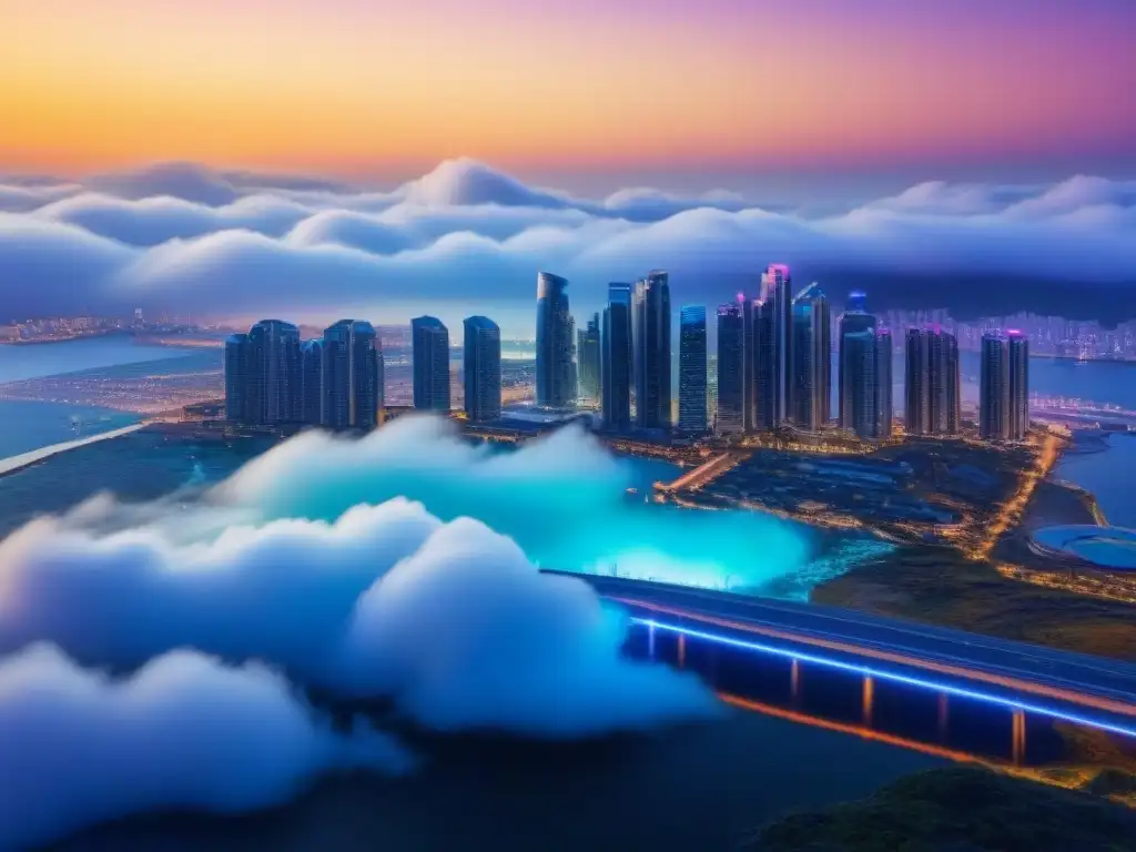 Interfaz futurista de inversiones inmobiliarias en 8k Mejor sistema gestión automatizado inversión: Interfaz futurista con gráficos y análisis inmobiliarios en 8k vibrante y eficiente