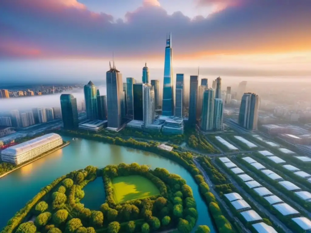 Inversiones inmobiliarias internacionales: Ciudad diversa y moderna Invertir en mercado inmobiliario internacional: ciudad diversa con arquitectura moderna y distrito financiero vibrante