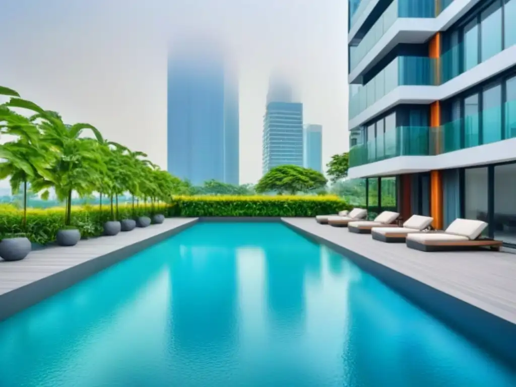 Vida de lujo en ciudad internacional: apartamentos modernos con vistas y comodidades exclusivas Invierte en mercado vivienda asequible: complejo moderno de lujo en ciudad internacional
