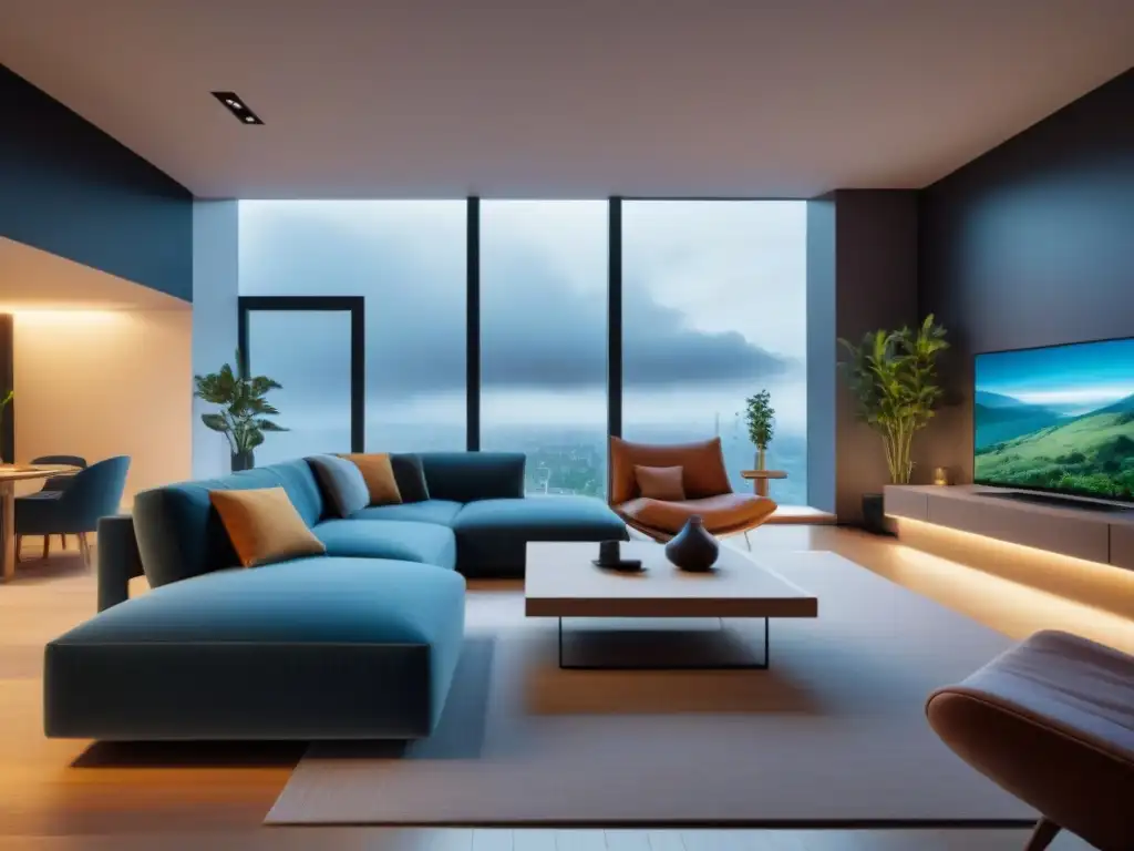 Innovación digital: Espacio coliving futurista 8k ultradetallado Inversión en coliving a nivel global: Un espacio futurista de convivencia con diseño moderno y tecnología avanzada