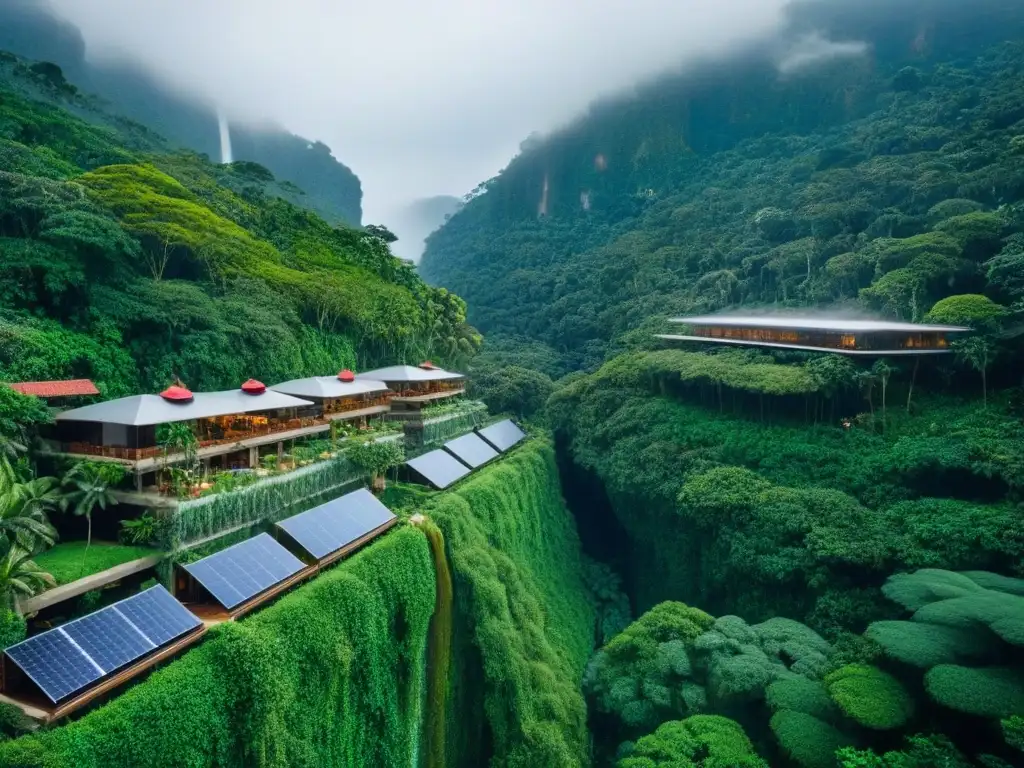 Paraíso ecológico: ecoresort de lujo en selva tropical Un oasis ecoamigable en la selva tropical: beneficios de complejos turísticos ecológicos