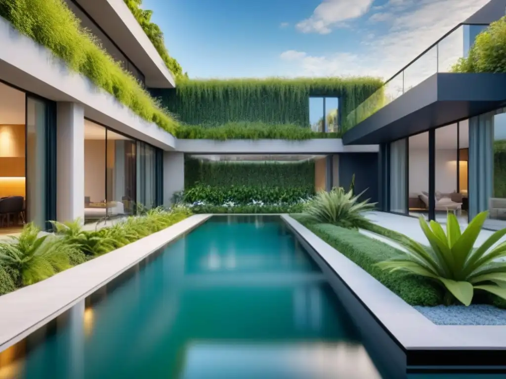 Residencial bioarquitectura de lujo en entorno natural Un oasis de lujo en armonía con la naturaleza