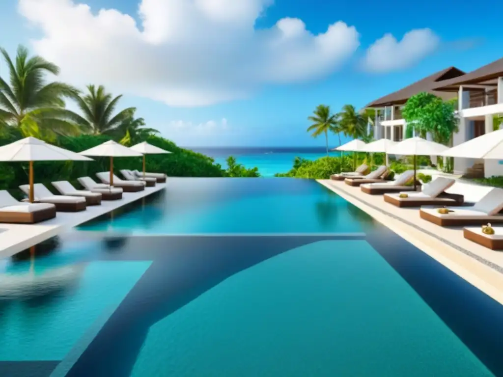 Resort de lujo en paraíso tropical: inversión exclusiva Un oasis de lujo en la playa para atraer inversionistas globales proyectos tiempo compartido