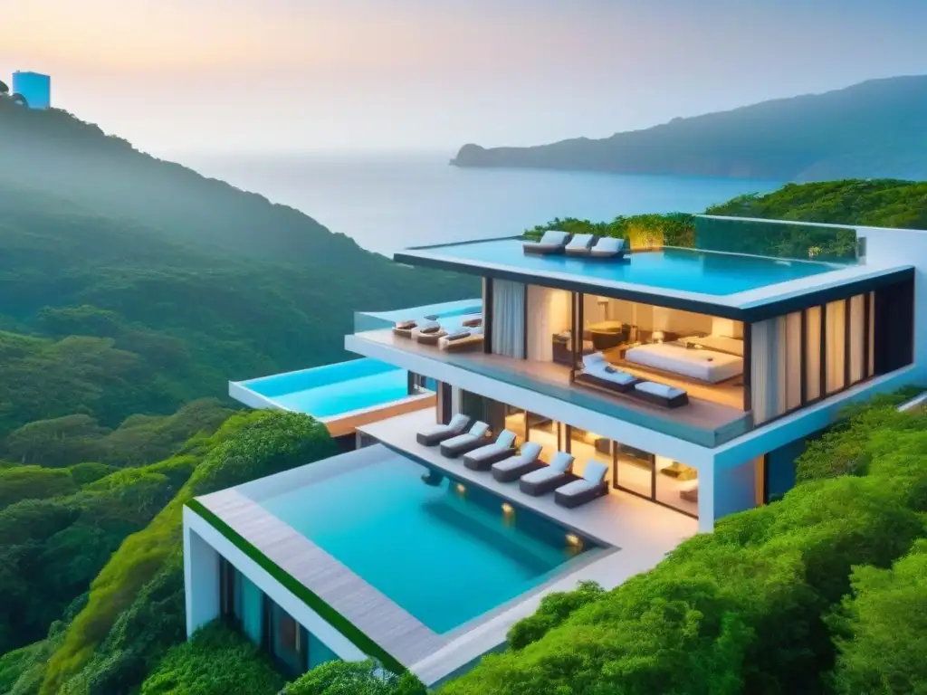 ¡'Villa de lujo con piscina infinita en paraíso tropical'! Un oasis de lujo con vista al mar en mercado internacional de inversiones alquileres vacacionales