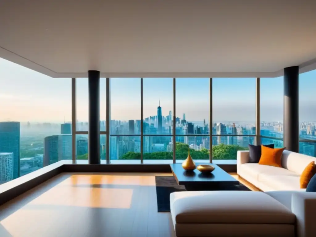 Edificio de lujo con vistas panorámicas y diseño moderno Un oasis urbano de lujo con arquitectura moderna, ventanas panorámicas y terraza en la azotea, ideal para inversionistas internacionales