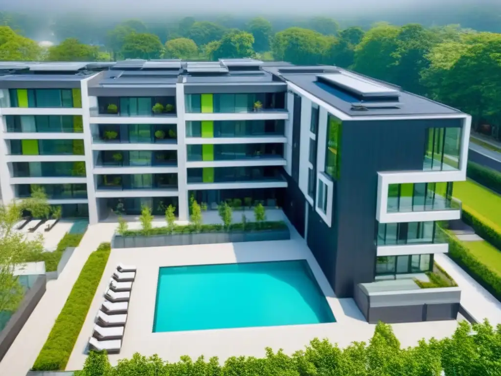 Residencial moderno: oasis urbano de lujo Un oasis urbano de propiedades multifamiliares rentabilidad a largo plazo con modernas instalaciones y exuberante vegetación