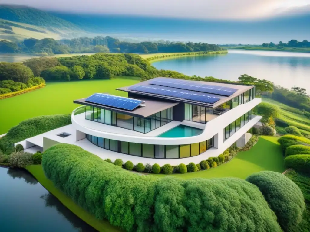 Arquitectura residencial premiada en armonía con la naturaleza Una obra maestra de arquitectura residencial premiada internacionalmente fusionada con la naturaleza
