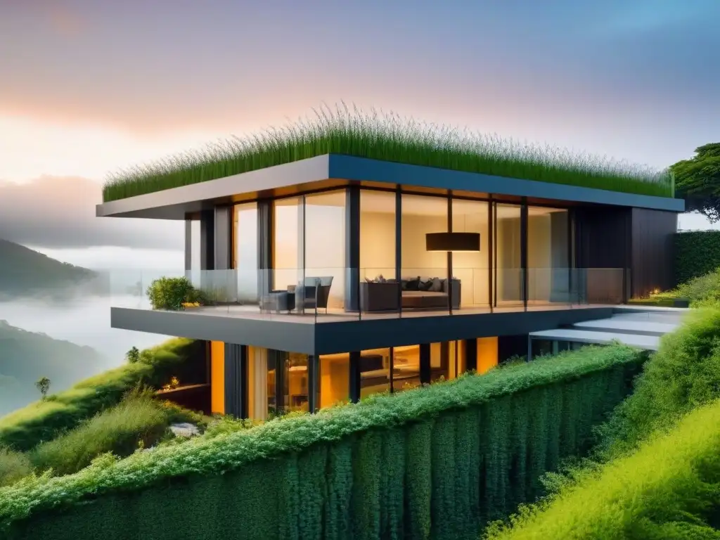 Bioarquitectura de lujo: diseño sostenible y sofisticado Una obra maestra de bioarquitectura de lujo en el mercado inmobiliario internacional, rodeada de exuberante vegetación