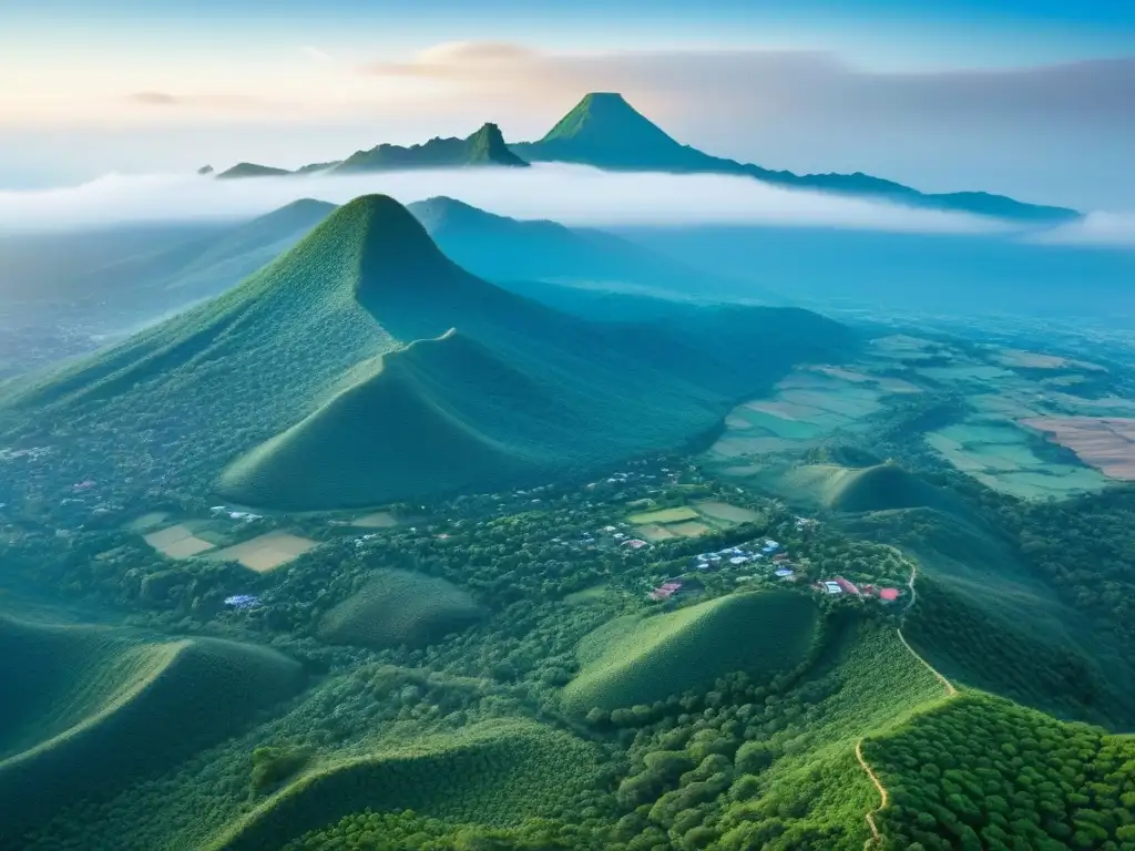 Tierra virgen en mercado emergente: oportunidad de inversión Un paisaje impresionante de terrenos sin desarrollar en mercados emergentes, con exuberante vegetación y un horizonte prometedor
