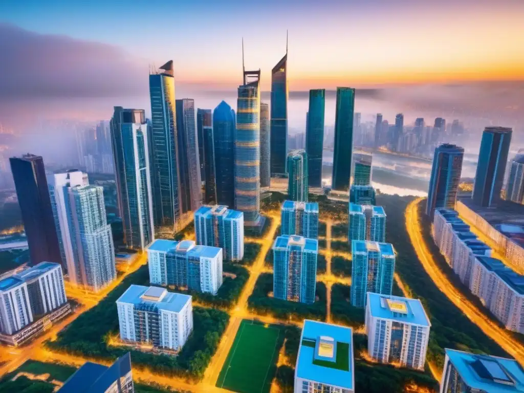 Inversiones globales: arquitectura urbana internacional Un paisaje urbano global con oportunidades de inversión inmobiliaria internacional con REITs