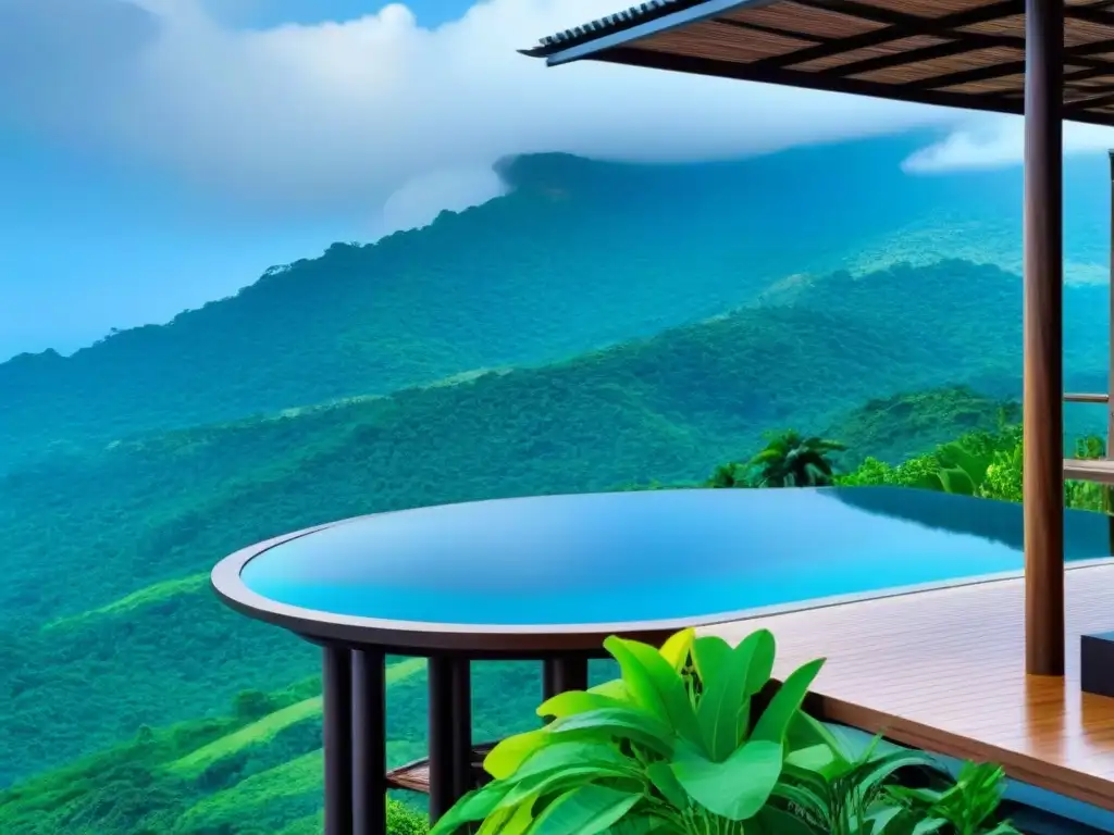 Resort eco-lujoso en la naturaleza: inversión sostenible Un paraíso ecológico de lujo con arquitectura sostenible y vistas panorámicas, ideal para inversionistas globales en complejos turísticos ecológicos