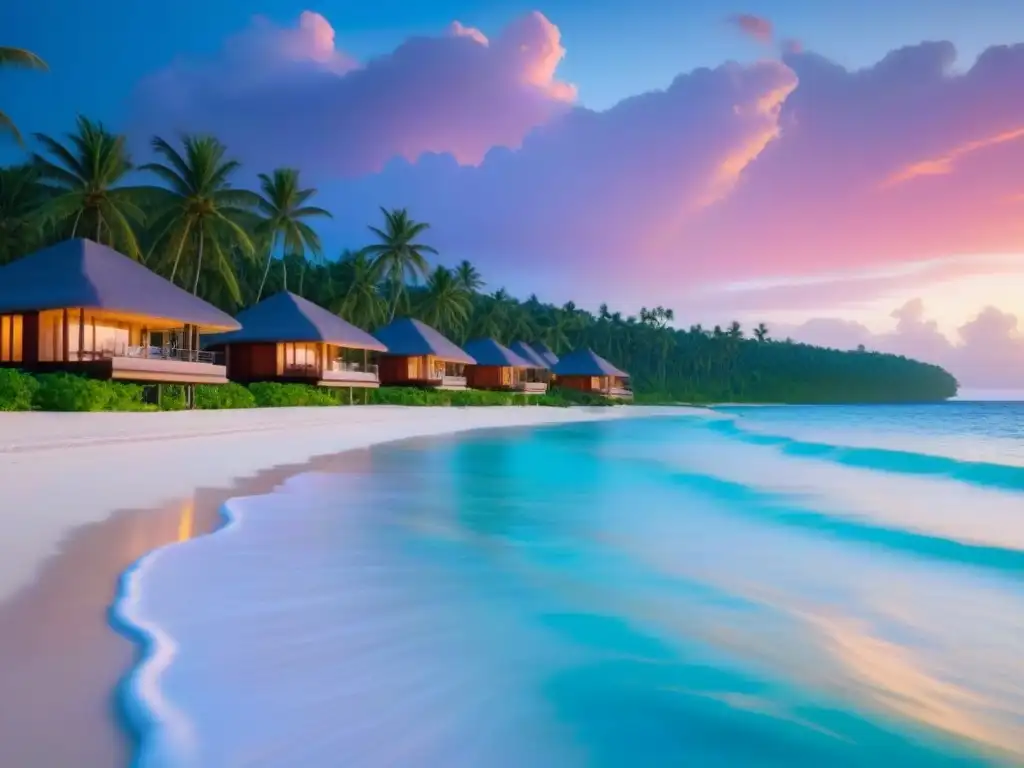 Paraíso eco-lujoso: resort sostenible en la playa Un paraíso eco-lujoso en armonía con la naturaleza, impacto cambio climático mercado inmobiliario