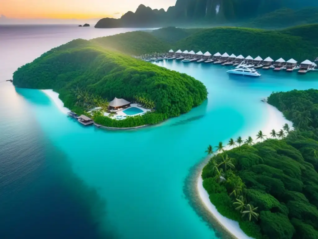 Paraíso exclusivo: resort de lujo en isla privada Un paraíso exclusivo para inversionistas globales en resorts islas