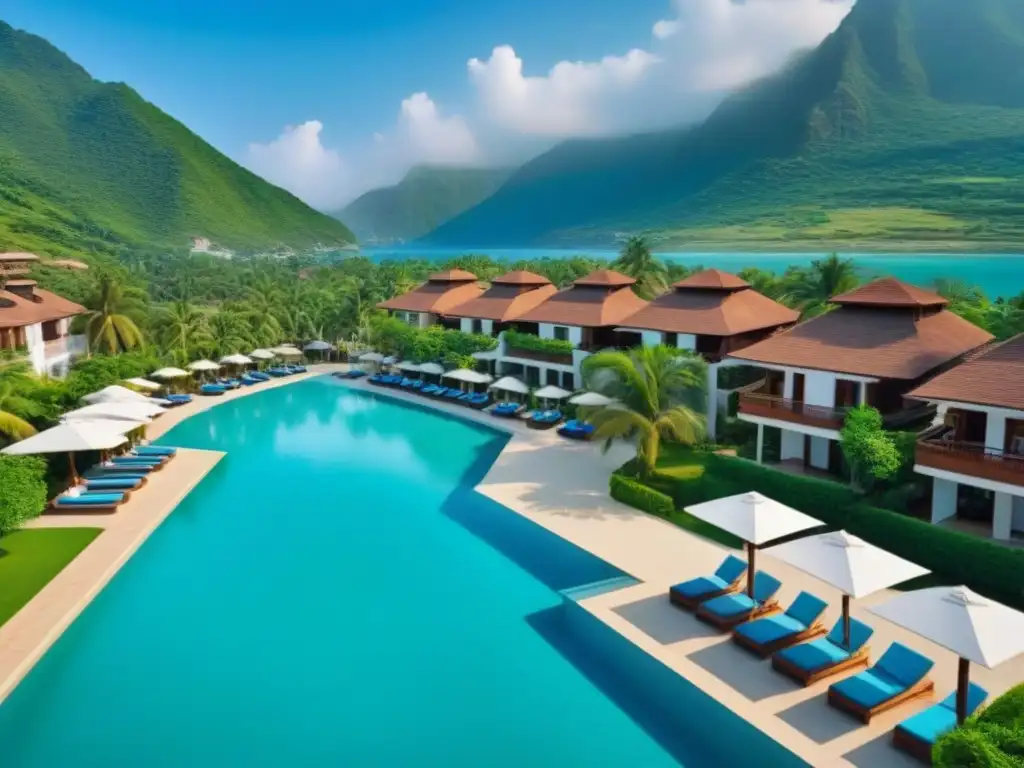 Paraíso vacacional de lujo en el paraíso natural Un paraíso exclusivo de tiempo compartido entre montañas verdes y aguas turquesa, ideal para fidelizar clientes