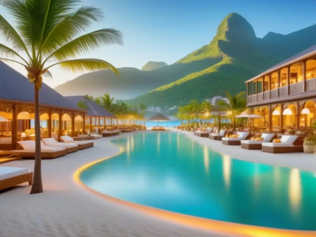 Exclusiva diversión en resort de lujo: familias y parejas disfrutan Un paraíso de lujo y diversión en un complejo de tiempo compartido