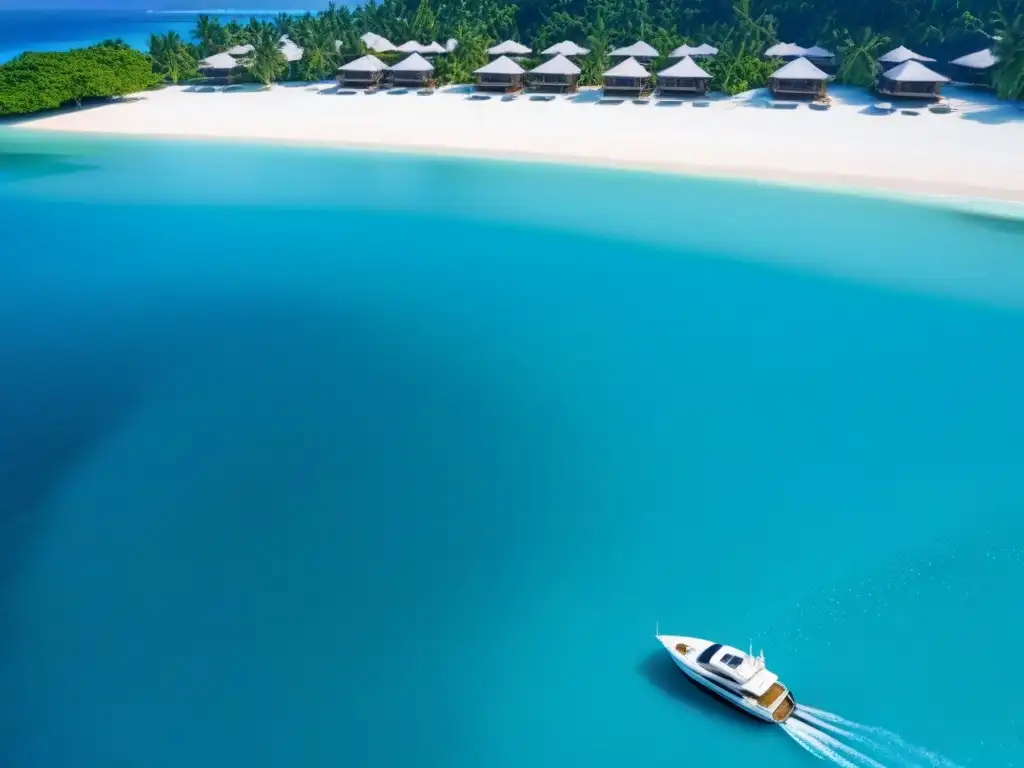 Resort de lujo frente al mar: paraísos turquesas y elegancia Un paraíso de lujo frente al mar con piscinas infinitas, vegetación exuberante y arquitectura moderna elegante