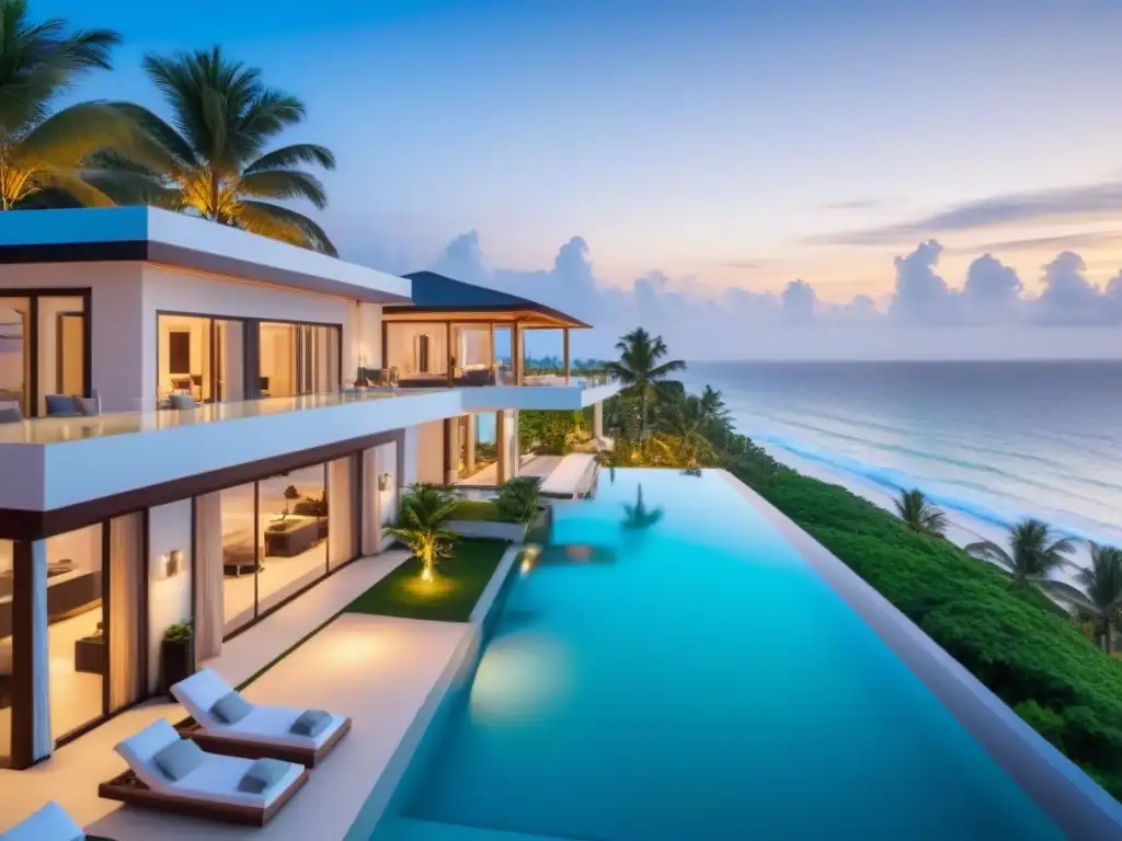 Villa de lujo frente al mar con piscina infinita privada Un paraíso de lujo y relajación con villa moderna y piscina infinita privada, en la costa