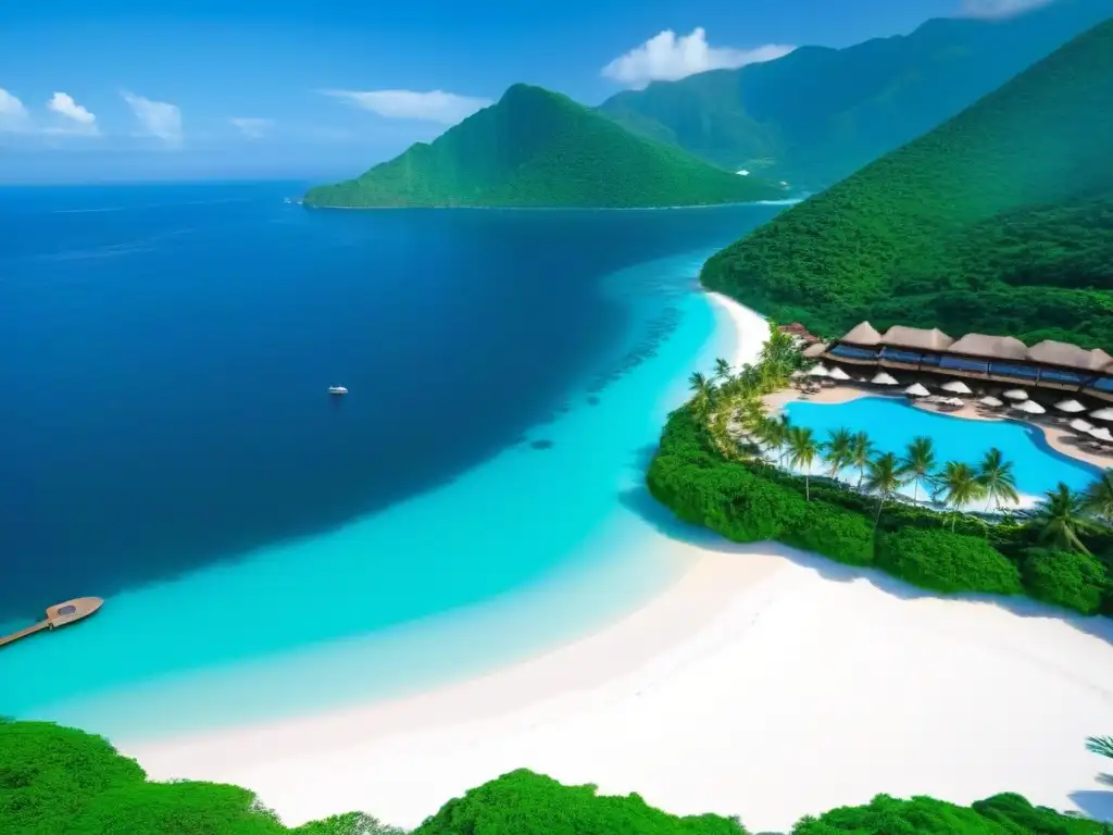 Paraíso de lujo: resort internacional en paraíso tropical Un paraíso de lujo en resort internacional con retorno inversión tiempo compartido internacional